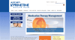 Desktop Screenshot of primetimehealthplan.com